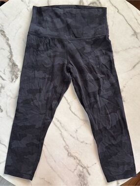 lululemon athletica High-Rise Black Camo Leggings
